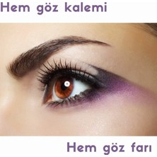 Kirpi Mor Göz Kalemi - Damson (Mor)
