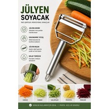 BURADABULDUN Jülyen Sebze Soyacağı Meyve Soyucu Pratik Mutfak Soyacak