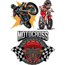Bsb Motosiklet Sticker Telefon Laptop Notebook Tablet Defter Matara Stiker Etiket ST3017