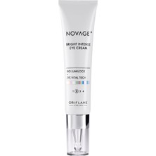 Oriflame Novage+ Bright Intense Aydınlatıcı Göz Kremi Koyu Halka Karşıtı 15 ml