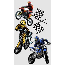 Bsb Motosiklet Sticker Telefon Laptop Notebook Tablet Defter Matara Stiker Etiket ST2986