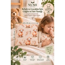 NUMI Naturals Numi Nefes Yünü - Kokusuz Merinos Kuzu Yünü Dolgulu Sırt Veya Göğüs Yastığı (Kokusuz)