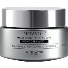 Oriflame Novage+ Multi-Active Yaşlanma Karşıtı Gece Kremi Rich 50 ml