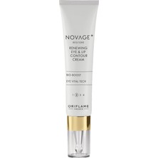 Oriflame Novage+ Restore Yenileyici Göz ve Dudak Çevresi Kremi Yaşlanma Karşıtı 15 ml