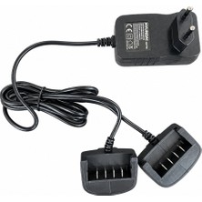Hyundai HCS306XP / 35XP / FT50 Uyumlu Çift Akü Bağlantılı Şarj Adaptörü Dc 16,8V