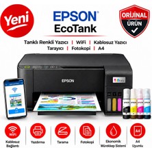 Canonix Tanklı Renkli Yazıcı Wifi Kablosuz Yazıcı Tarayıcı Fotokopi Çok Fonksiyonlu A4 Epson Ecotank L3354