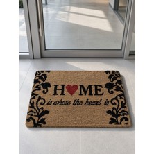 Style Koko Kapı Paspası 40X60 Cm, Desen Baskılı, Kaymaz Tabanlı