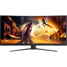 Aoc CU34G4Z 34\" 240Hz 1ms HDMI Dp Adaptive Sync Wqhd Curved Gaming Monitör(Ölü Pixel-Kutusu Açılmış Ürün)