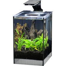 Anubias Danio 17 Nano Akvaryum Siyah 17 x 22 x 26,5 cm