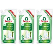 Frosch Spiritus Cam Temizleyici Yedek Dolum Paketi 3 x 950 ml — Toplam 2.850 ml