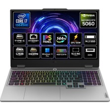 Lenovo Loq 83JE01BETR Intel Core I7 13645HX 16GB 1tb SSD RTX5060 Windows 11 Pro 15.6" Fhd 144Hz Taşınabilir Bilgisayar