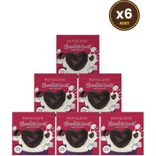 Patiswiss Patislove Heart Chocolate Bomb – Marshmallow Dolgulu Kalp Sıcak Çikolata, 35G x 6 Adet