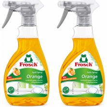 Frosch Portakal Özlü Yağlı Bulaşık Temizleme Spreyi 2 x 300 ml (Toplam 600 Ml)