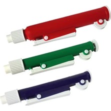 Isolab Pi-Pump Manuel Laboratuvar Pipet Pompası 25 ml Kırmızı 1 Adet