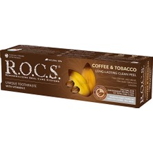 R.O.C.S. 2 Adet Rocs Coffee & Tobacco Lekelere Karşı Diş Macunu 74 gr