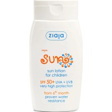 4 Adet Ziaja 50+Spf Bebek & Çocuk Güneş Losyonu 125 ml