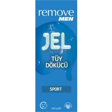 2 Adet Remove Men Tüy Dökücü Jel Sport 100 ml