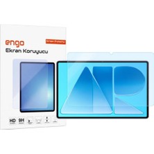 Engo Huawei Matepad Air 12 inç İle Uyumlu Ekran Koruyucu 9H Kırılmaz Esnek Nano Cam, Çizilmeye Ve Darbeye Dayanıklı Koruma, HD Şeffaf
