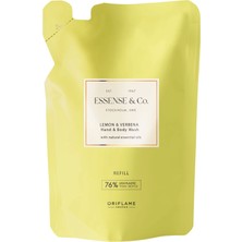 Oriflame Essense&co. Limon ve Mine Çiçeği El ve Vücut Sıvı Sabunu Yedek Paket 300 ml