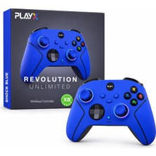 Cosmostech Play x Revolution Unlimited CS-083 2.4g Kablosuz Oyun Kolu – Xbox Series X/s Xbox One Pc Uyumlu Wireless Gamepad Shock Blue