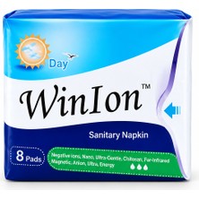 Winion Winalite Negatif İyonlu Anion Ped 8 Adet Gündüz Kullanım İçin Ultra İnce Rahatlık