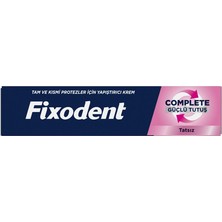 3 Adet Fixodent Complete Tatsız Diş Protezi Yapıştırıcı Krem 47 gr