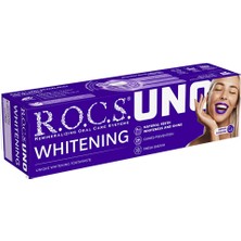 R.O.C.S. 4 Adet Rocs Uno Hızlı Beyazlatıcı Diş Macunu 74 gr