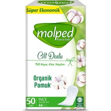 3 Adet Molped Günlük Ped Pure & Soft 50'li