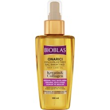 2 Adet Bioblas Saç Bakım Yağı Keratin Kolajen 100 ml