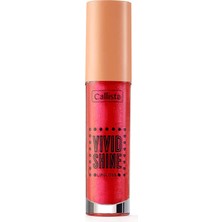 4 Adet Callista Vivid Shine Lipgloss Nemlendiricili Dudak Parlatıcısı 104 Candy Apple 104 Candy Apple Kırmızı 1 Adet