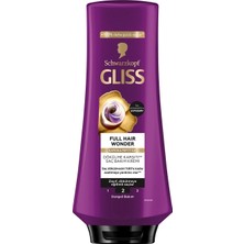 3 Adet Gliss Full Hair Wonder Saç Bakım Kremi 360 ml