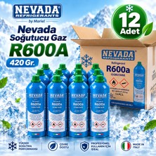 Nevada R600A Soğutucu Gaz 420 Gr. – 12 Adet