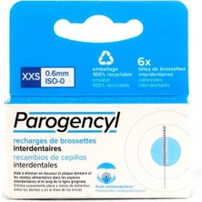 4 Adet Parogencyl Arayüz Fırçası Yedek Xxs 0.6 mm 6'lı
