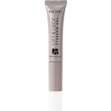 5 Adet Note Lift & Lock Eyebrow Gel Şeffaf Kaş Sabitleyici Jel 1 Adet