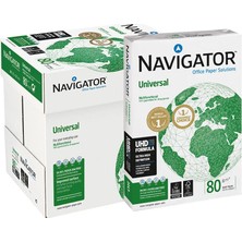 Navigator A4 Fotokopi Kağıdı 80 G 1 Koli 5 Paket (2.500 Sayfa)
