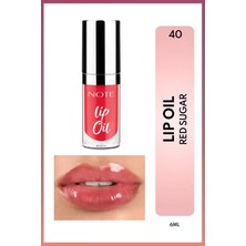 Lip Oil Nemlendirici ve Parlatıcı Dudak Bakım Yağı - 40 Sugar Red - Kırmızı