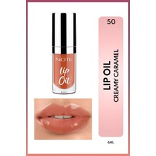 Lip Oil Nemlendirici ve Parlatıcı Dudak Bakım Yağı - 50 Creamy Caramel - Kahverengi