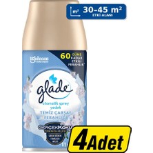 4 Adet Glade Otomatik Yedek Sprey Temiz Çarşaf Ferahlığı 269 ml x 4 Adet - Çok Al Az Öde