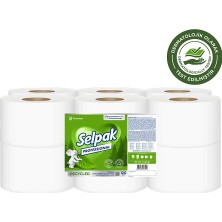 Selpak Profesyonel Recycled Içten Çekmeli Tuvalet  Kağıdı 12'li