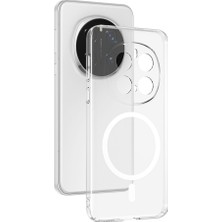 Lopard Honor Magic 7 Pro Kamera Korumalı M-Safe Şarj Özellikli Şeffaf Sert Pc Telefon Kılıfı Kapak Magsafe