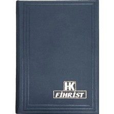 3 Adet Ulaş Fihrist 20 cm x 28 cm 30 Sayfa 16 Basamak