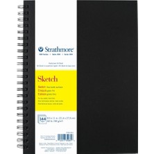 Strathmore 300 Series Sketch Book 90GR Spiralli 72 Sayfa 21.6 x 27.9cm