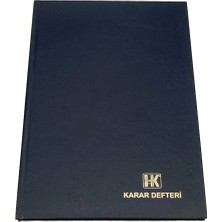 2 Adet Ulaş Karar Defteri 72 Yaprak 24 cm x 34 cm