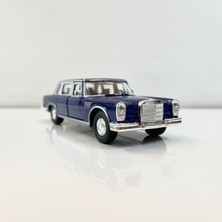 Scowetto 1963 Mercedes-Benz 600 1/36 Ölçek Welly Diecast Metal Model Araba Oyuncak Araba Çek Bırak Araba
