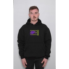 BUMETA Poison Örümcek Spider Ağ Animal Sweatshirt Unisex Kapüşonlu Hoodie