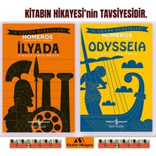 İş Bankası Kültür Yayınları Odysseia, Ilyada - Kısaltılmış Metin (2kitap)