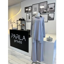 Orhan Store Gri Pantolonlu Takım