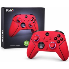 Cosmostech Play x Revolution Unlimited CS-084 2.4g Kablosuz Oyun Kolu – Xbox Series X/s Xbox One Pc Uyumlu Wireless Gamepad Pulse Red
