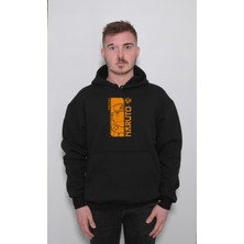 BUMETA Naruto Itachi Anime Manga Japanese Logo Sweatshirt Unisex Kapüşonlu Hoodie