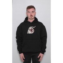 BUMETA Naruto Itachi Anime Manga Logo Sweatshirt Unisex Kapüşonlu Hoodie